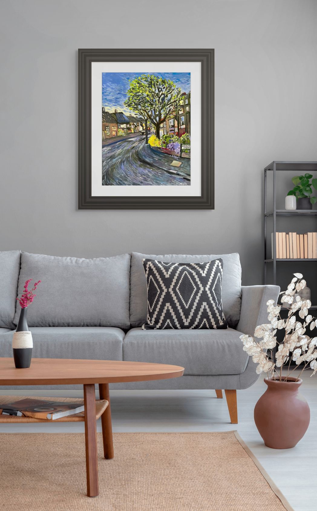 Spring Around the corner - Oil Painting