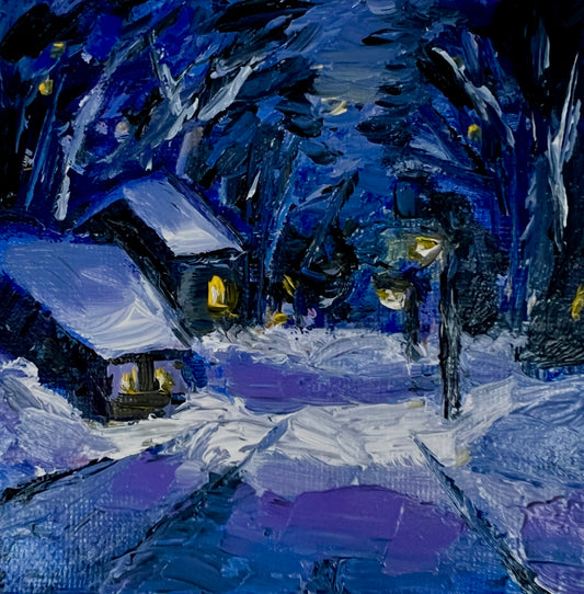Winter night Glow
