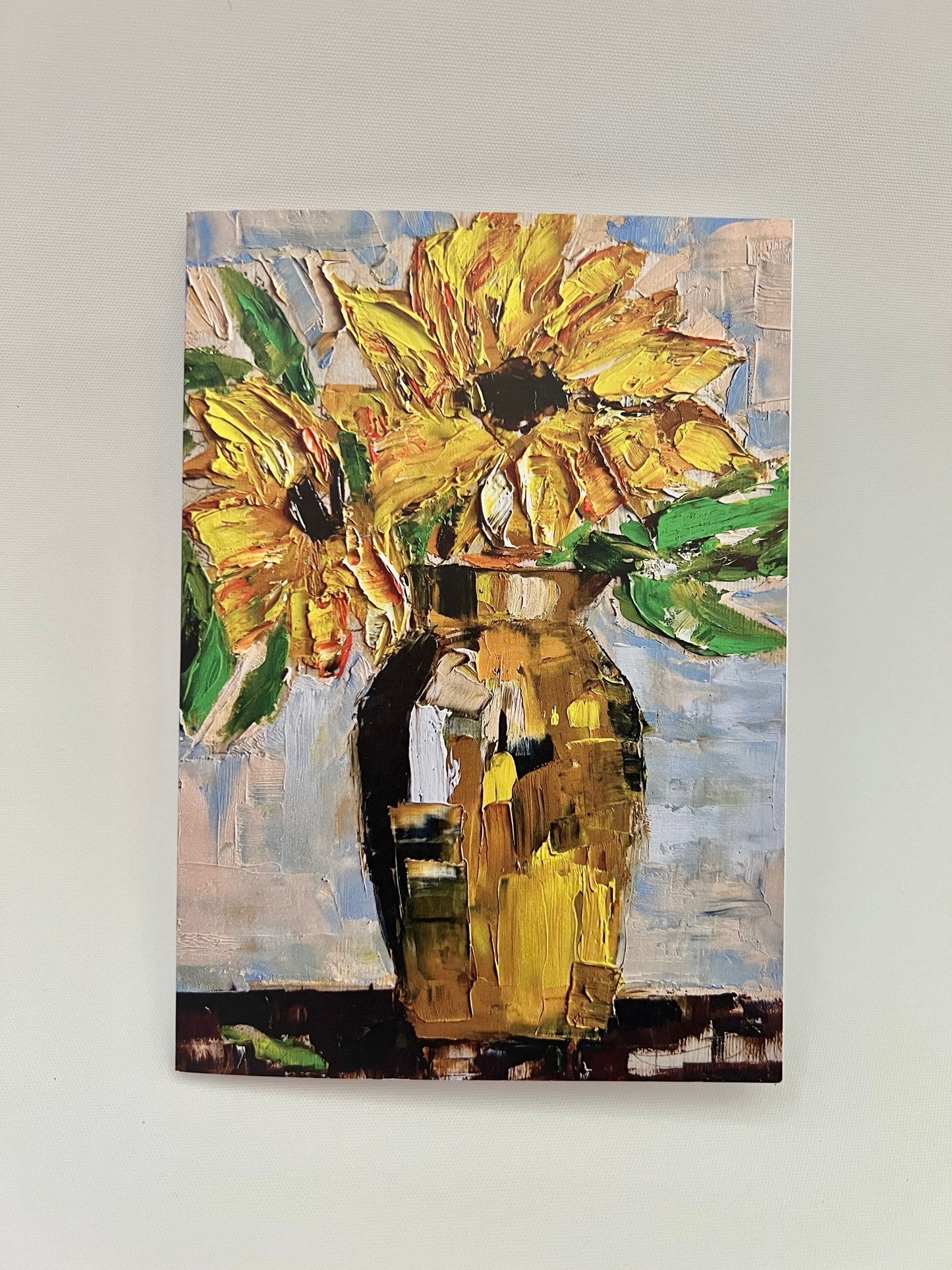 Sunflowers Greeting card | Fine Art original Print