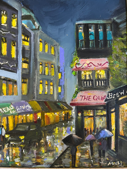 Golden Reflections - Oil on Canvas