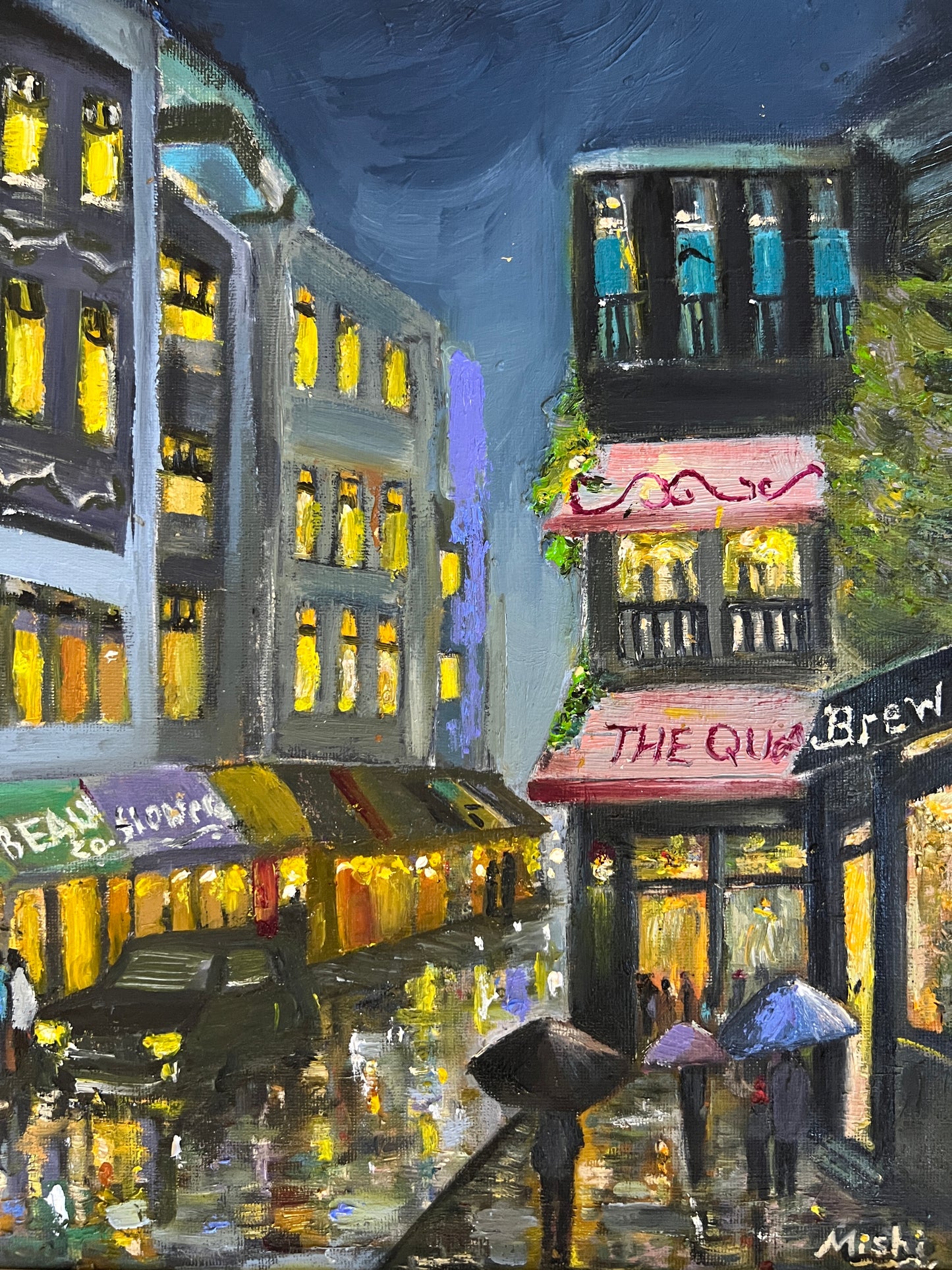 Golden Reflections - Oil on Canvas