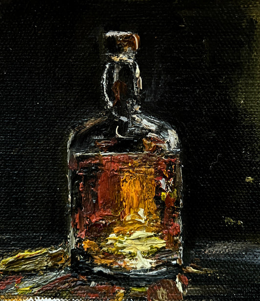 Whiskey Bottle - SOLD
