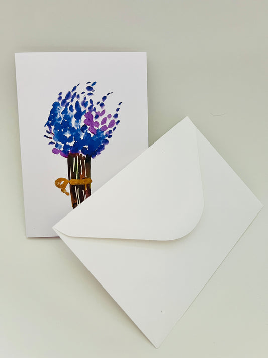 Bluebell Greeting card - Fine Art Print