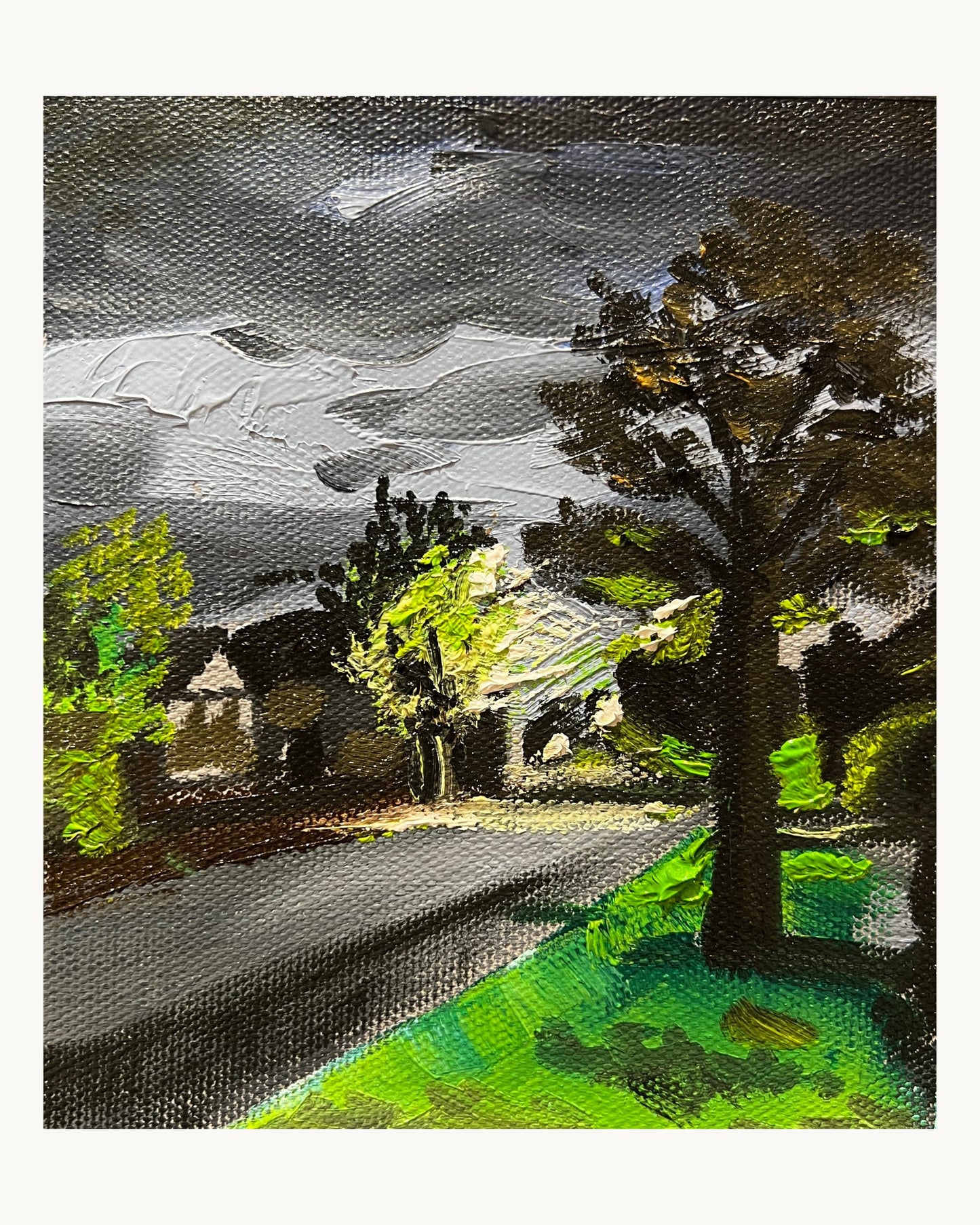 Moody Sky- Jacksons LONGLISTED - Oil on canvas