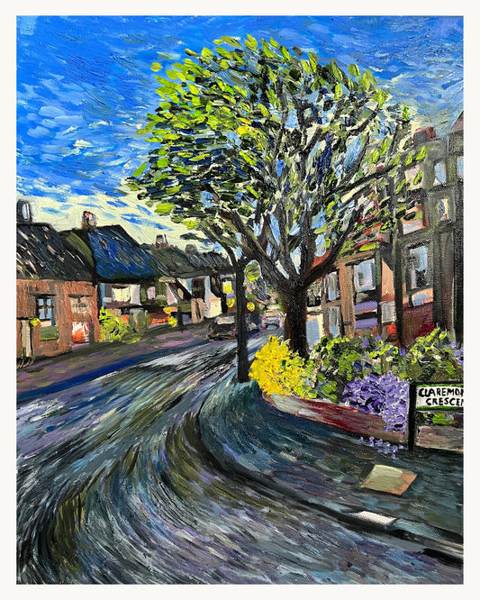 Spring Around the corner - Oil Painting