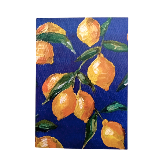 Lemons Greeting card | Fine Art original Print