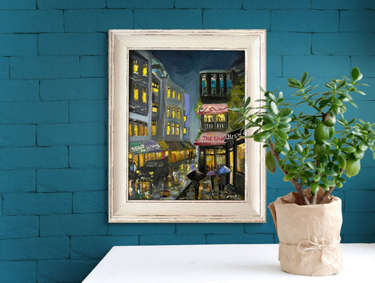 Golden Reflections - Oil on Canvas