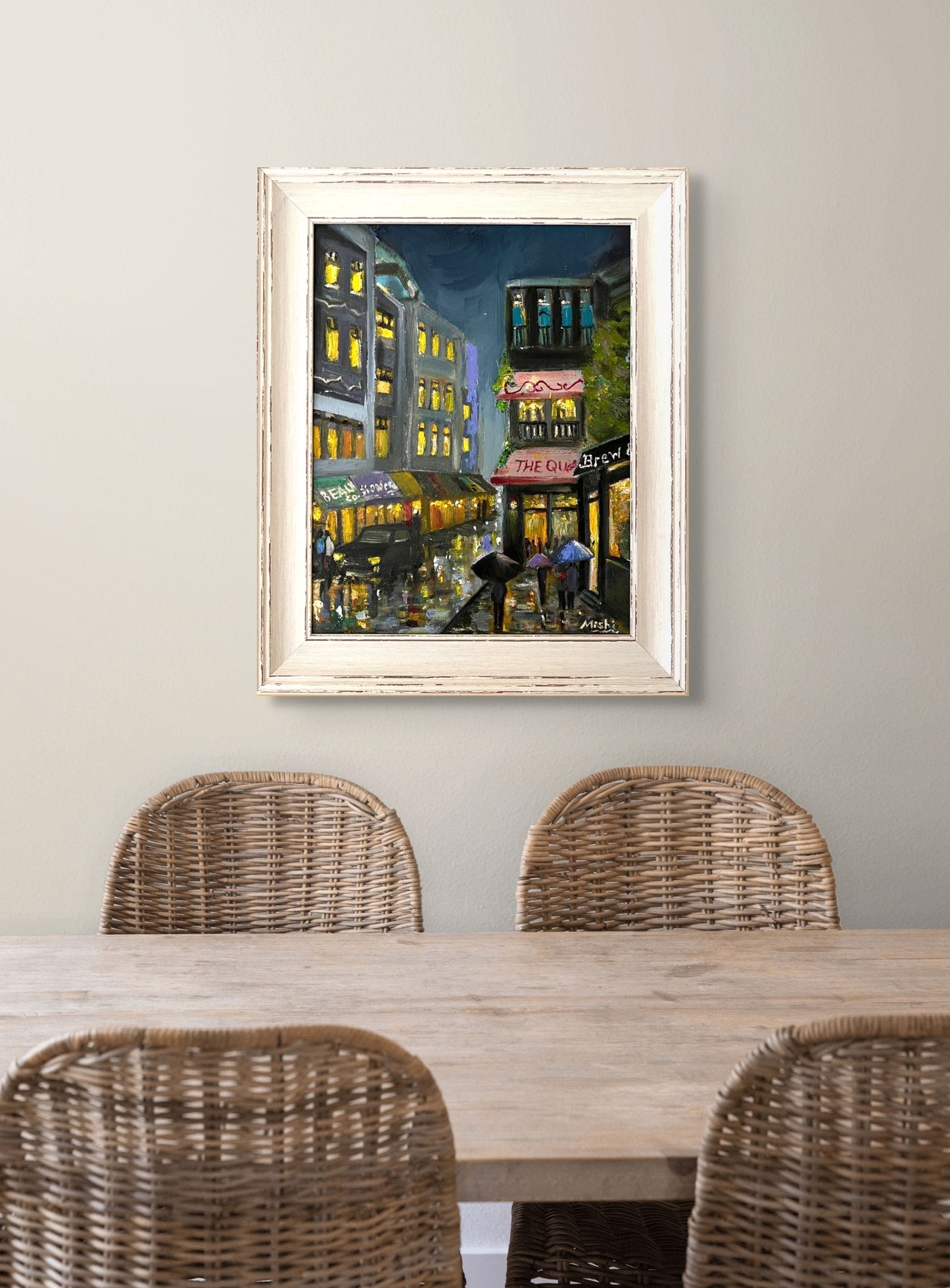 Golden Reflections - Oil on Canvas