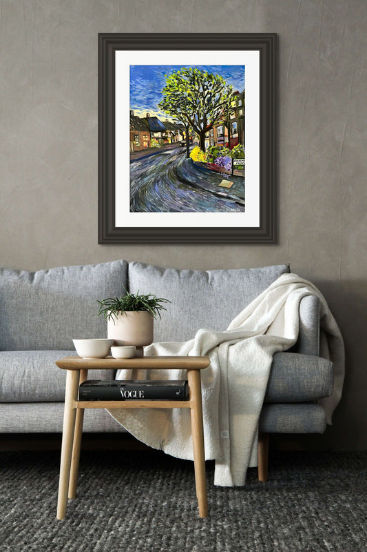 Spring Around the corner - Oil Painting